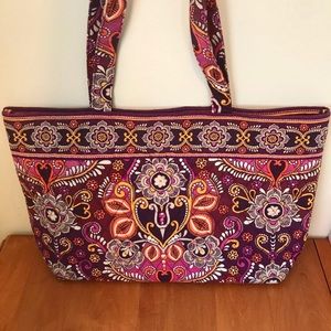 Vera Bradley Tote Bag in “Safari Sunset”
